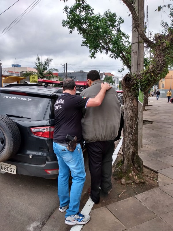 Suspeito foi encaminhado ao Presídio Regional 