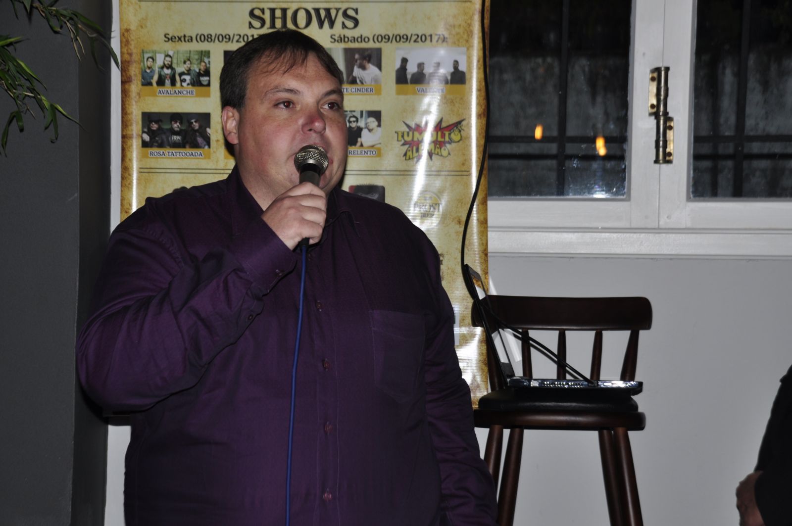 O presidente da Acersc, Alexandre Humburguer