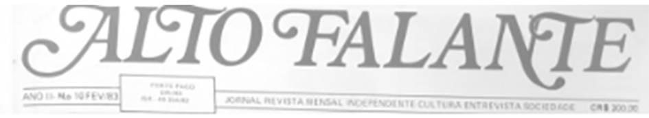  A revista Alto Falante marcou época em Santa Cruz do Sul entre as décadas de 80 e 90