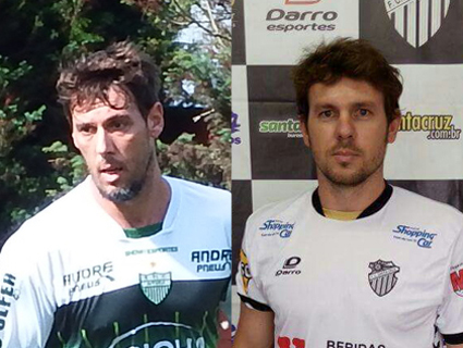 Os irmãos Luis Henrique, do Avenida, e Carlos Eduardo, do Galo