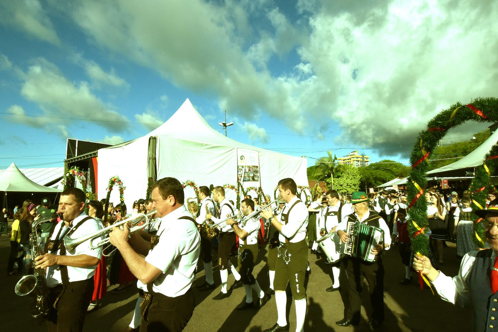 Mais de 500 horas de música foram registradas durante os dias de Festa da Alegria
