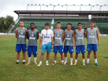 Foguinho, Brito, Titi, Matheus, Yan, João e Gabriel