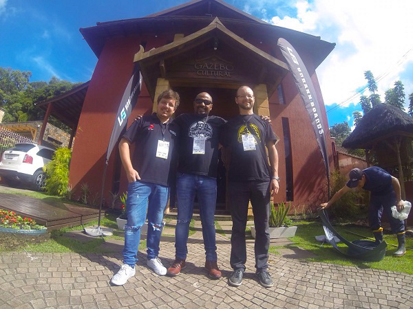 De Santa Cruz participaram Ismael Lange, Rodrigo Ipê e Diego Maracci 