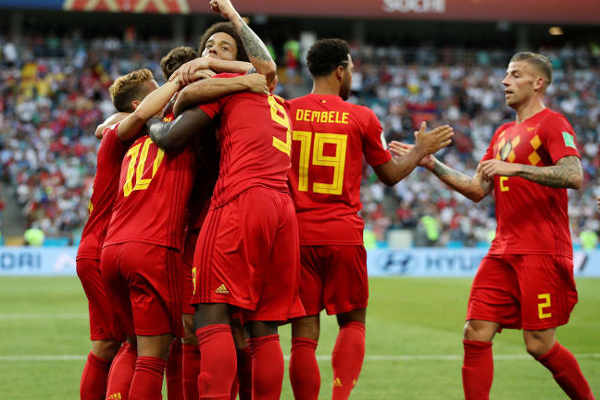 Belgas confirmaram favoritismo na estreia