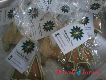 Um dos prinicpais produtos confeccionados serão as bolachas decoradas