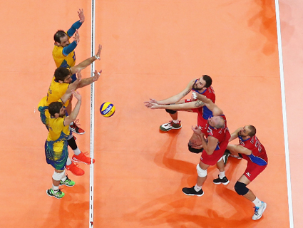 Seleção de vôlei masculino derrotou a Rússia na semifinal, nesta sexta