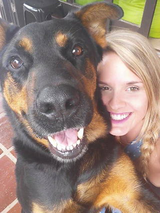 Dedicada à causa animal, Bruna Molz desistiu de participar do revezamento da tocha olímpica 