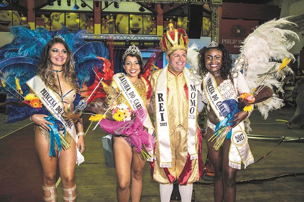 A Corte de 2017 permanecerá à frente do Carnaval até 2019