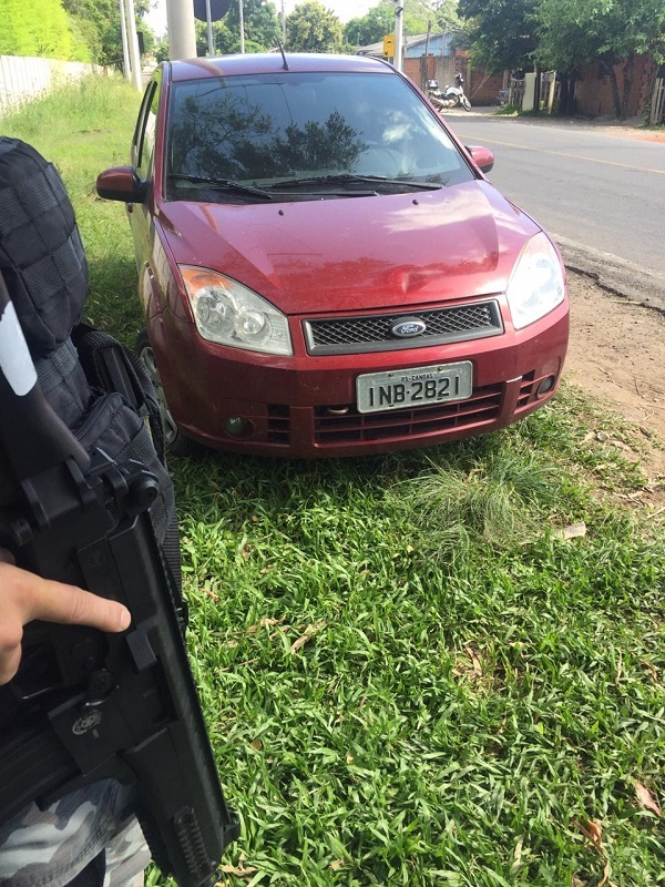 Carro havia sido furtado em outubro
