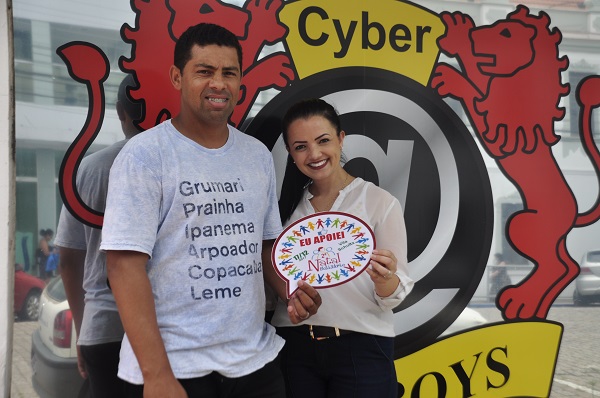 Cleber e Patr’cia Pereira, os idealizadores e organizadores do evento