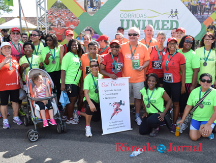 Grupo Gui Fitness levou 97 pessoas para o evento