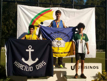 Daniel venceu etapa estadual nos 800 metros