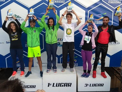 Daniel, no topo do pódio, prepara-se para o Brasileiro Sub-23