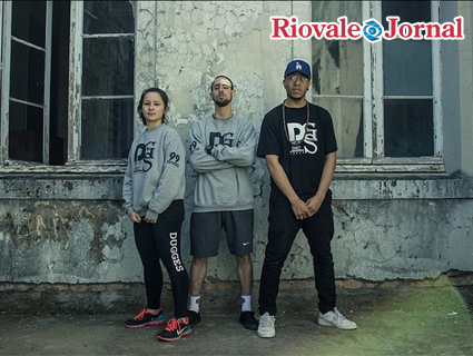 Sócios e professores da Dugges, Stephanie, Guto e Dinho