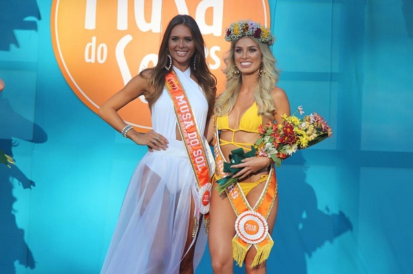 Juliana Böhm passou a faixa para Marina Longhi 