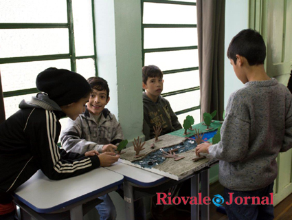 Exposição de maquetes integrou a atividade