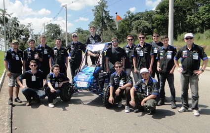 Equipe Baja de Galpão representou a Unisc na competição nacional em São José dos Campos -SP