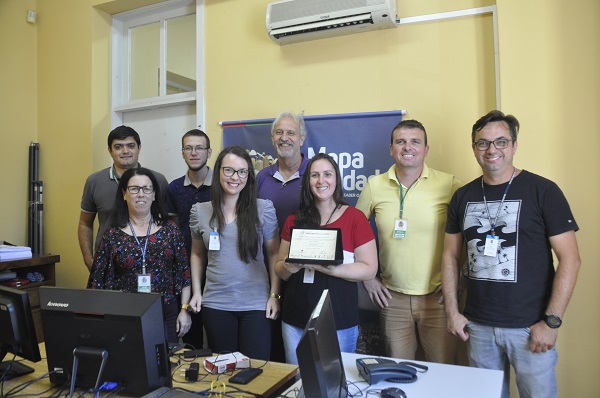 Equipe responsável pelo Mapa da Cidade