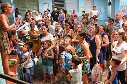 Retorno dos alunos movimenta escolas da rede municipal