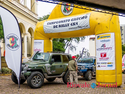 Toda a estrutura do evento foi montada na Praça da Bandeira, junto à Prefeitura Municipal
