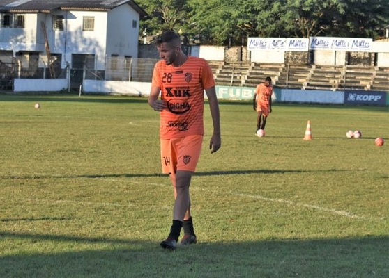 Felipe fez o primeiro treino com o restante do grupo nesta quarta-feira, 1º de maio