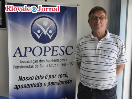 Guenter Reitzer, presidente da Apopesc