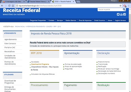 Programa pode ser acessado desde ontem