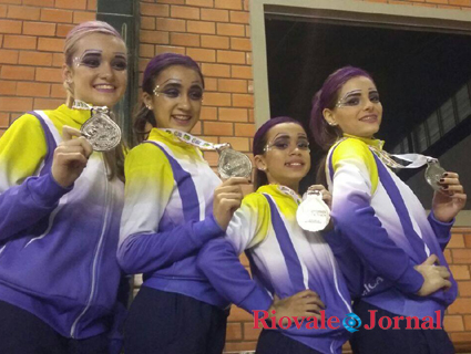 Na categoria infantil, o Pattins Sul garantiu a medalha de prata