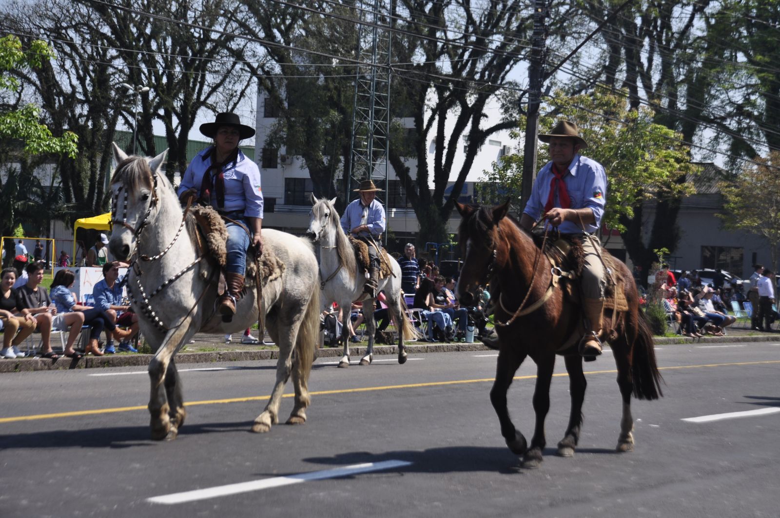 Invernadas Campeiras com seus cavalos encerraram o desfile