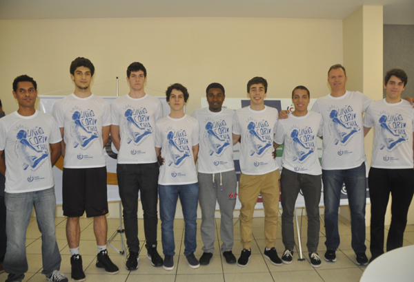 Os jovens jogadores encaram as finais do campeonato