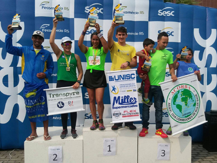 Juliano Kommer ficou no lugar mais alto do pódio