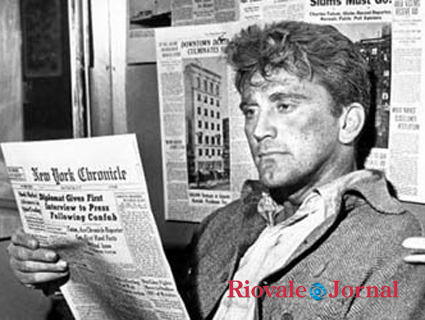  Kirk Douglas é o astro de 'A Montanha dos Sete Mares'