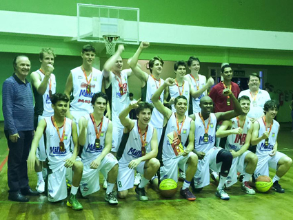 Corinthians Sport Club, campeÃ£o estadual sub-19 de basquete em 2015