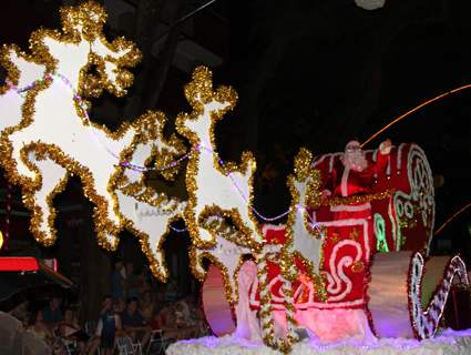 Papai Noel foi uma das atraÃ§Ãµes principais