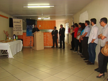 CerimÃ´nia de inauguraÃ§Ã£o foi realizada na sede social da ACI e contou com autoridades e convidados