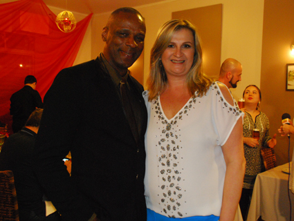 Robson Caetano e Nara Thier