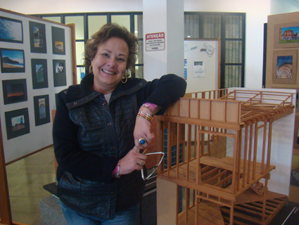 Rosane Jochims Backes, subcoordenadora do curso de Arquitetura e Urbanismo