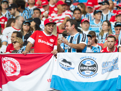 Grenal 408 terÃ¡ torcida mista e Caminho do Gol