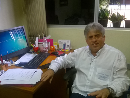 Wolmar Alipio Severo Filho, Doutor e também coordenador do curso de quÃmica da Unisc Arquivo foto: wolmar