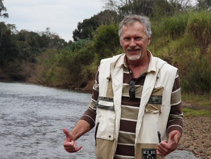 Felipe: conhecer as belezas da regịo faz parte da profisṣo de professor