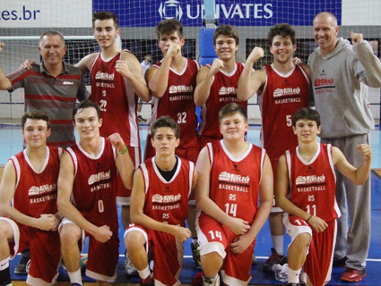 Time campeÃ£o na modalidade infantil