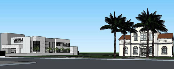 Edificação leva em conta a preservação do patrimônio histórico da cidade