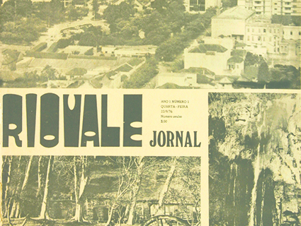 Capa da primeira ediÃ§Ã£o do Riovale, em 1976