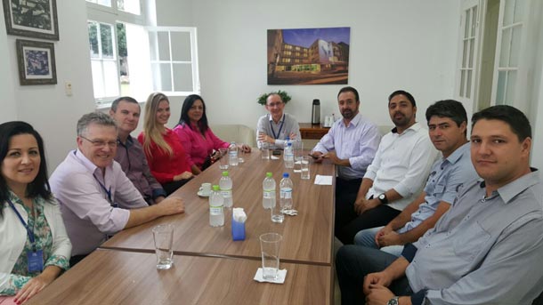 Entrega de emenda no Hospital Santa Cruz