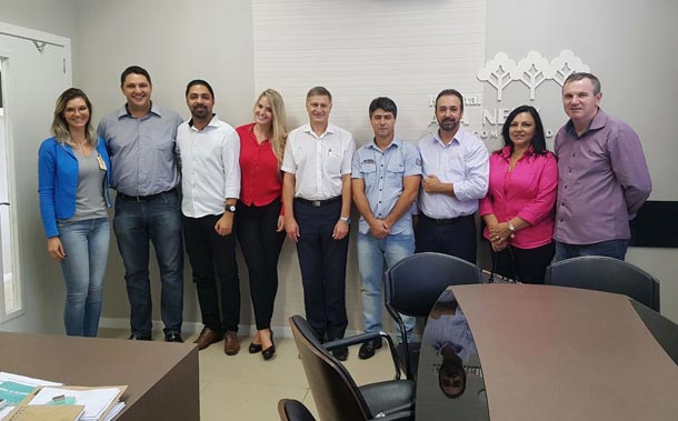 Visita dos petebistas ao Hospital Ana Nery