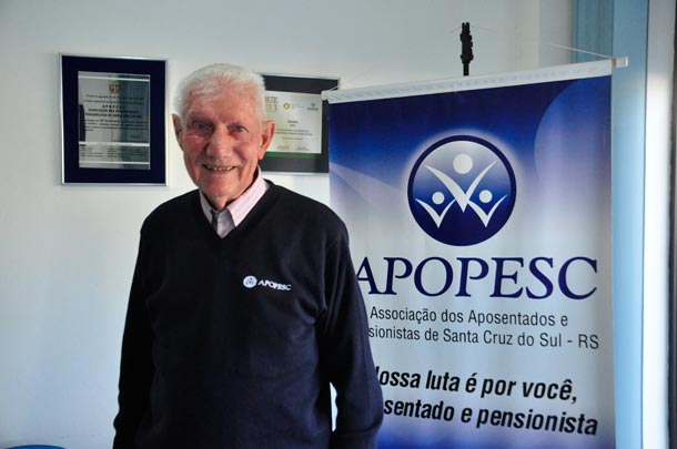 Germano sempre buscou ajudar os aposentados, pensionistas e idosos