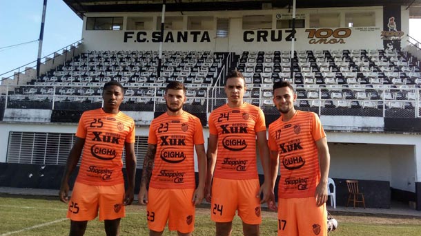 Otávio, Evair, Gustavo Miranda e Gustavo Moura