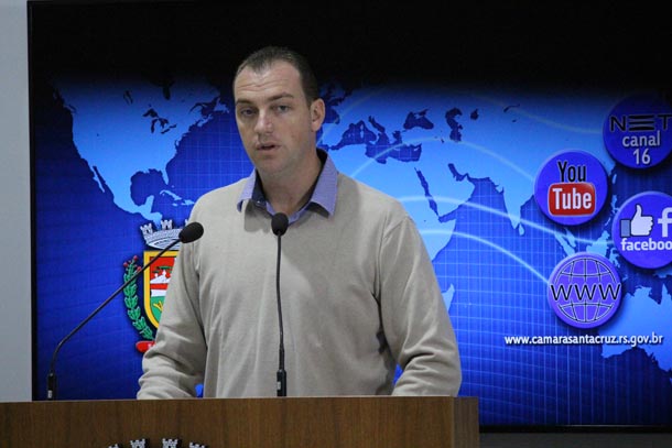 Paulo Henrique Lersch (PT), presidente da C‰mara