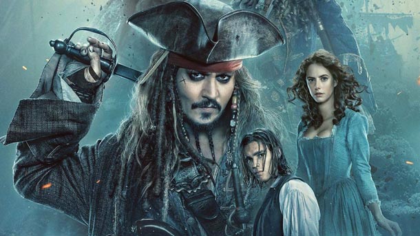 O quinto filme da franquia Piratas do Caribe estreia à meia-noite do dia 25 de maio