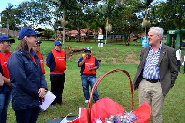 José Zagonel ficou nos bastidores, torcendo pela vitória de todas as equipes e colaboradores